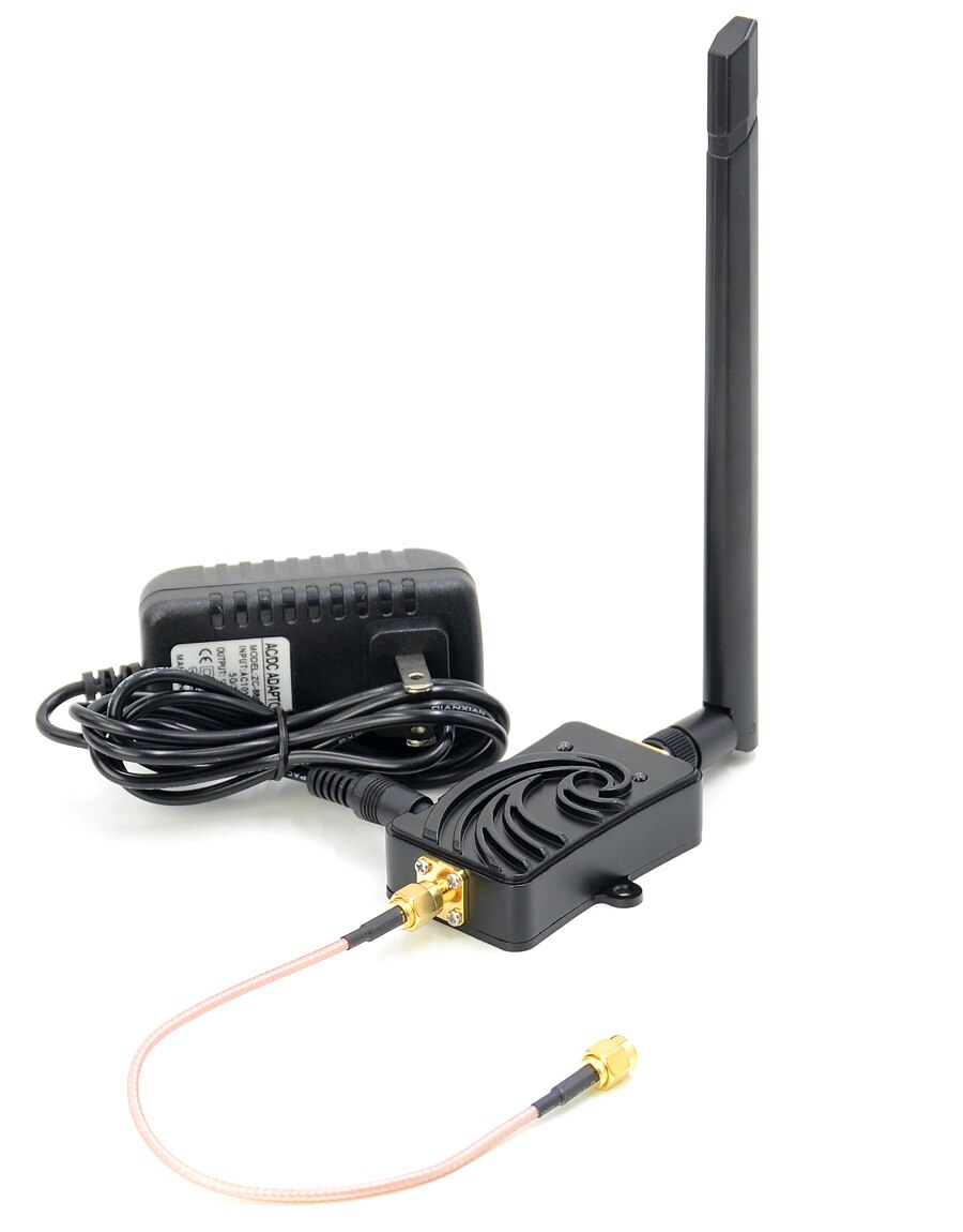 5.8 ghz mini 5w wireless ieee 802.11b/ g/n wifi wlan signal booster 5w wifi trådløst bredbånd wi-fi forstærker til router cf -g103