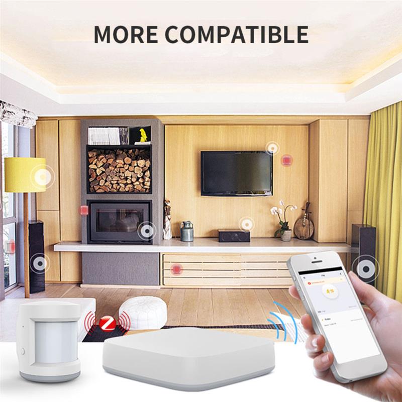 Smart Motion Sensor Wifi Draadloze Automatische Beveiliging Alarm Tuya App Controle Thuis Motion Detector