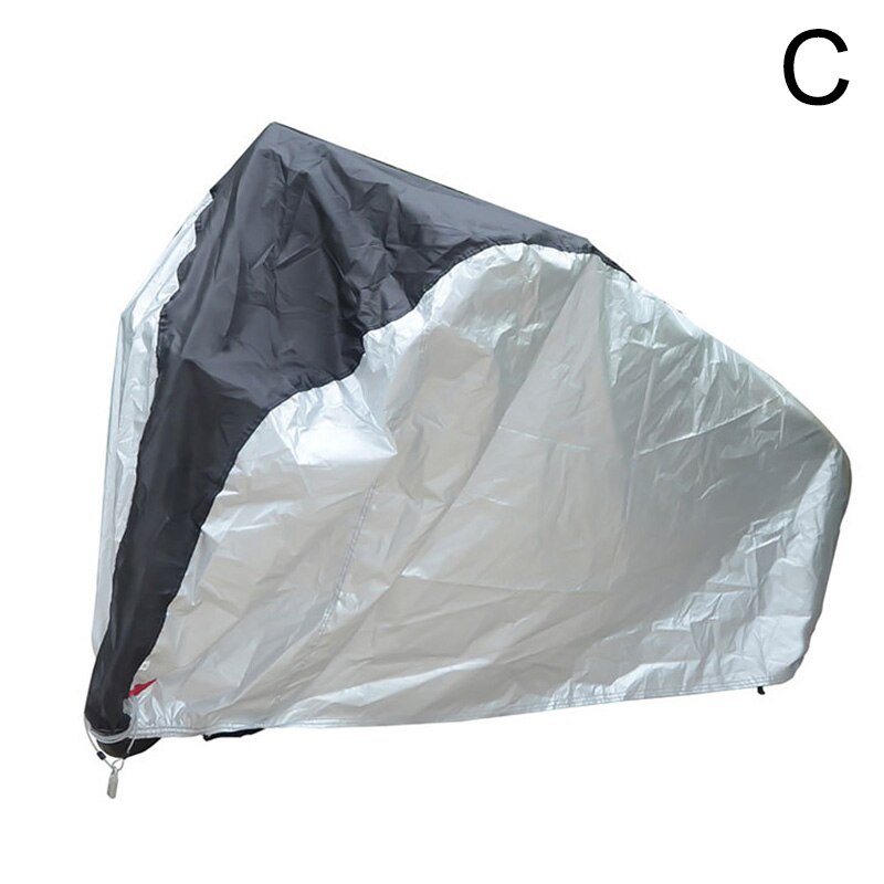 Motorcykel cykelcover universal udendørs uv cykelbeskytter hele sæsonen vandtæt cykel regn sne støvtæt cykelcover: C / Xl