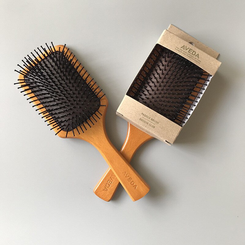 For aveda massasje kam gassbag antistatisk hår luftpute tre hårbørste våt krøllete løs hår børste frisør styling