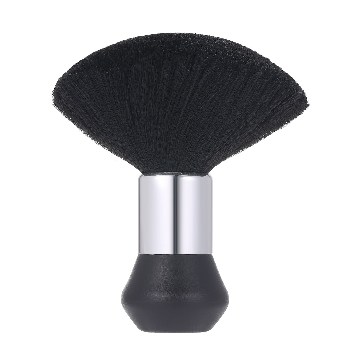 Frisørsalong frisørkappe salong frisørkappe frisørforkle med nakkebørste, svart