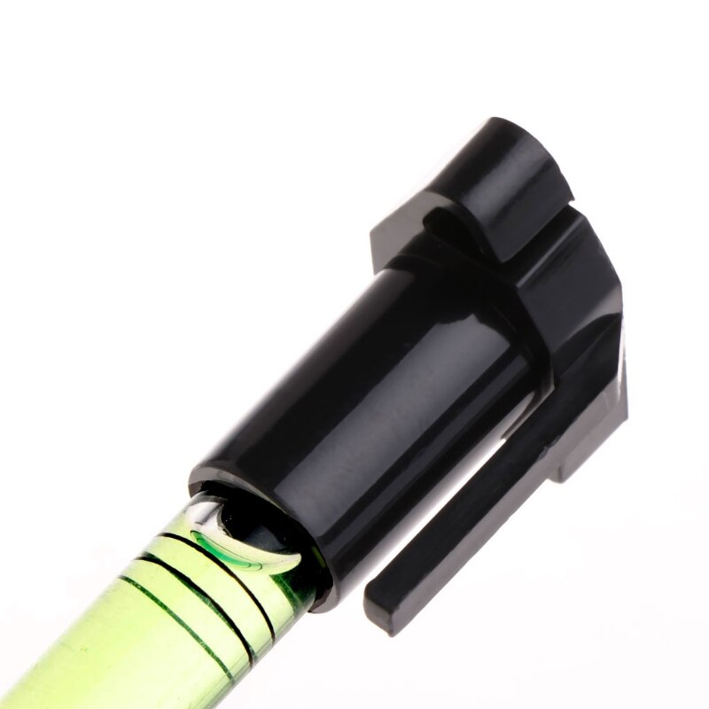 Pocket Line Hanging Spirit Level Brick Rope Cord Wire String Bubble Hanger Black N0HB