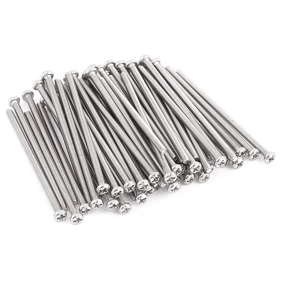 Goedkoopste M3 X 60Mm 304 Rvs Phillips Pan Hoofd Schroeven Bolt 60Pcs