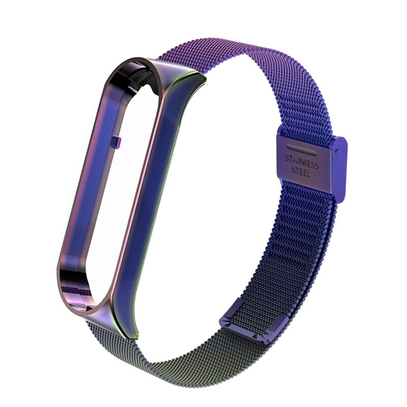 Neue Strap Für Xiaomi Mi Band 6 Handgelenk Metall Armband Schraubenlose Edelstahl MIband Für Mi Band 6 Strap Armbänder zubehör: 05