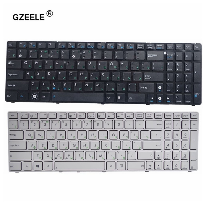 RU teclado para ASUS X52 X55A X52F X52J X52N X52JC X52JR X52JT X52JU X52DE X55 X55C X55U G72 G73 G72X G73J NJ2 Rusia