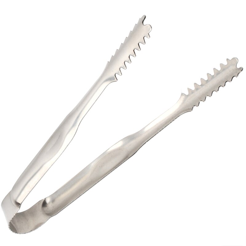 Stainless Steel Food Tongs Cooking Tool Anti Heat Bread Barbecue Pastry Kitchen Utensils Sugar Kitchen Tongs Clip Clamp X1T2