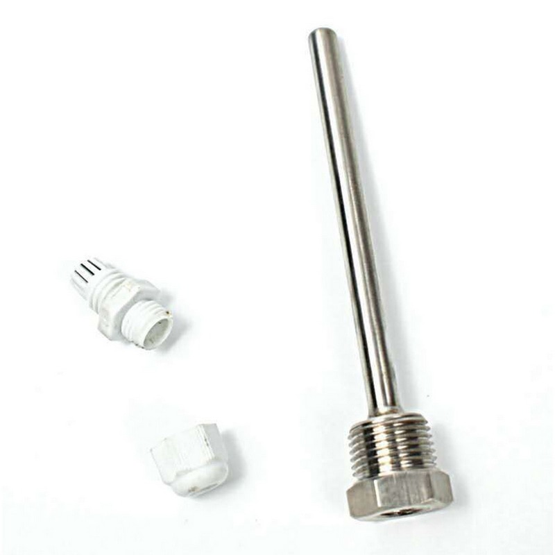 50-200mm roestvrijstalen thermowells 1/2 " npt-draden voor temperatuursensoren