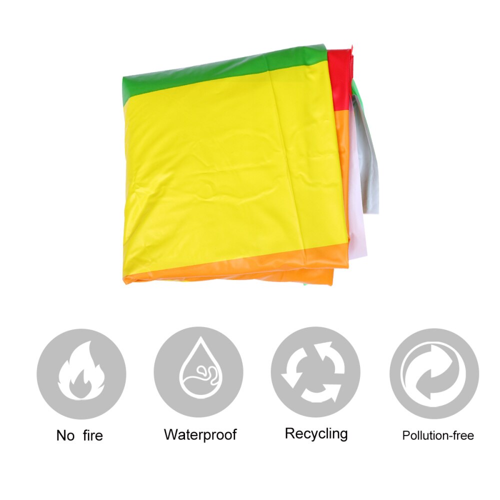 1Pc Water Slide Built In Water Sprayer Backyard PVC Durable Colorful Lawn Water Slide Summer Water Slide Water Sports Slider Wat: Default Title