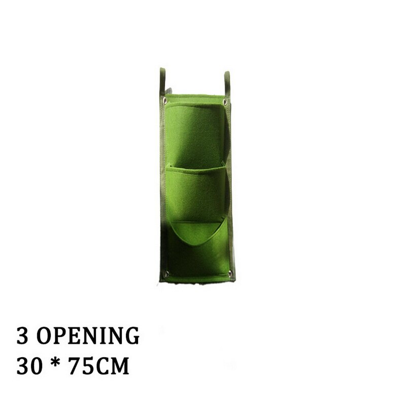Garden Wall Hanging Planting Bags Green Plant Grow Planter Vertical vegetable Garden Decoration Supplies Plants Bags