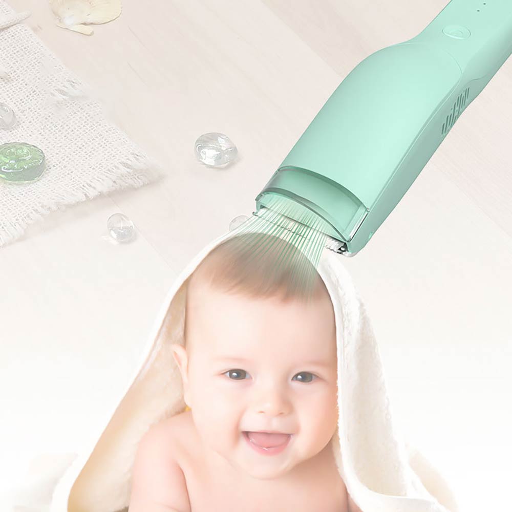 Baby Haar Zuig Tondeuse Baby Kind Oplaadbare Elektrische Tondeuse Waterdichte Stille Huishoudelijke Elektrische Tondeuse