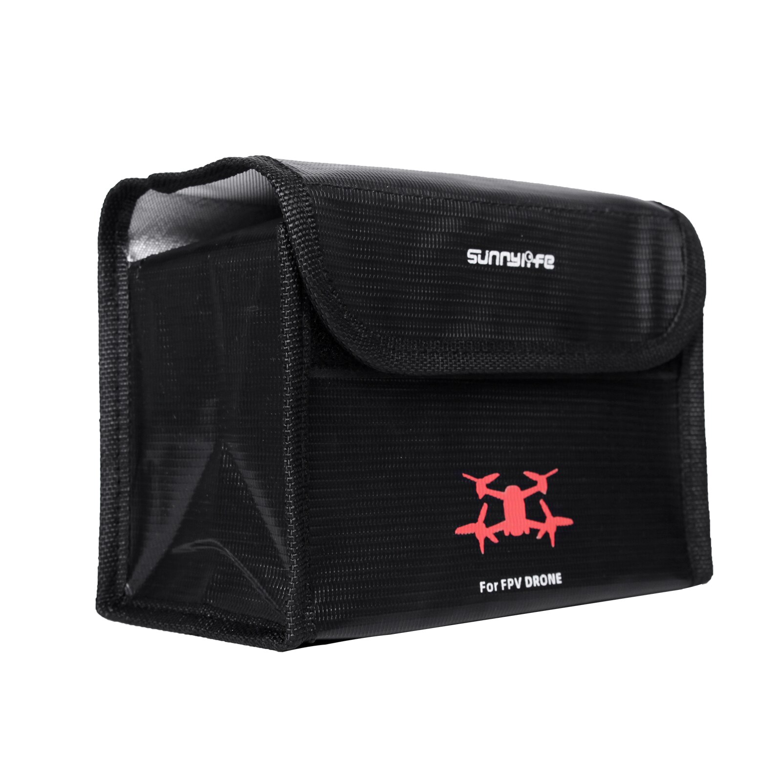 Linghuang Storage Bag for DJI Mini 3/Mini 3 Pro RC Drone Battery, Fireproof and Explosion-Proof Battery Bag (for 3 Batteries, 1 Piece