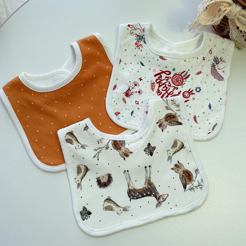 Speeksel Handdoek Gedrukt Super Absorberende Zachte Baby Kwijlen Bib Voor Peuters Baby Jongens Meisjes Voeden Schort Katoen Bandana Slabbetjes