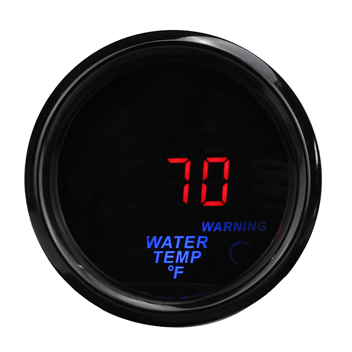 2 ''52Mm Universele Auto Water Temperatuur Digital Gauge 70-300 Fahrenheit Led Display 12V Auto Water temper Meter Met Sensor