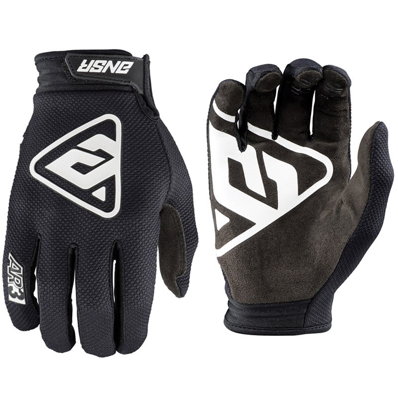 Mx motocross handsker 5 farver motorcykel handsker mand racing atv bmx mtb cykel dirt bike handsker udendørs sport guantes moto: Sort / Xl