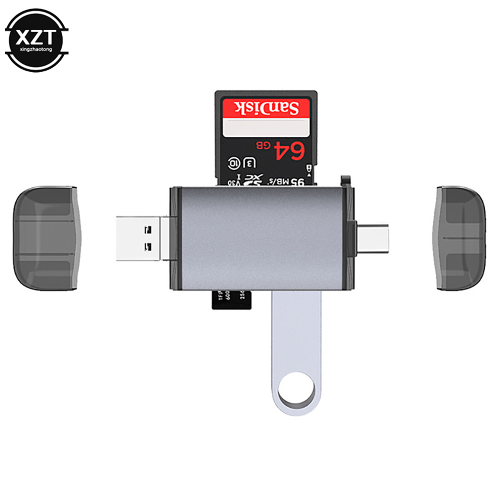 Kartenleser USB 3,0 2-in-1 SD Mikro SD Kartenleser für Computer PC Clever Kartenleser speicher Karte Adapter TF SD Kartenleser