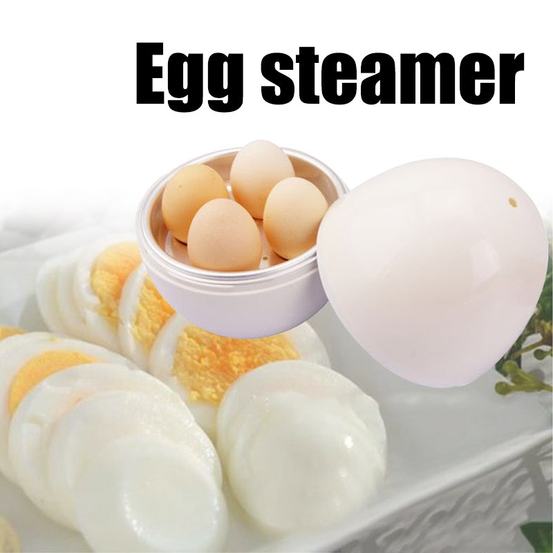 Microwave Egg Cooker for 4 Eggs Easy to Use Adjustable Egg Cooker TB: Default Title