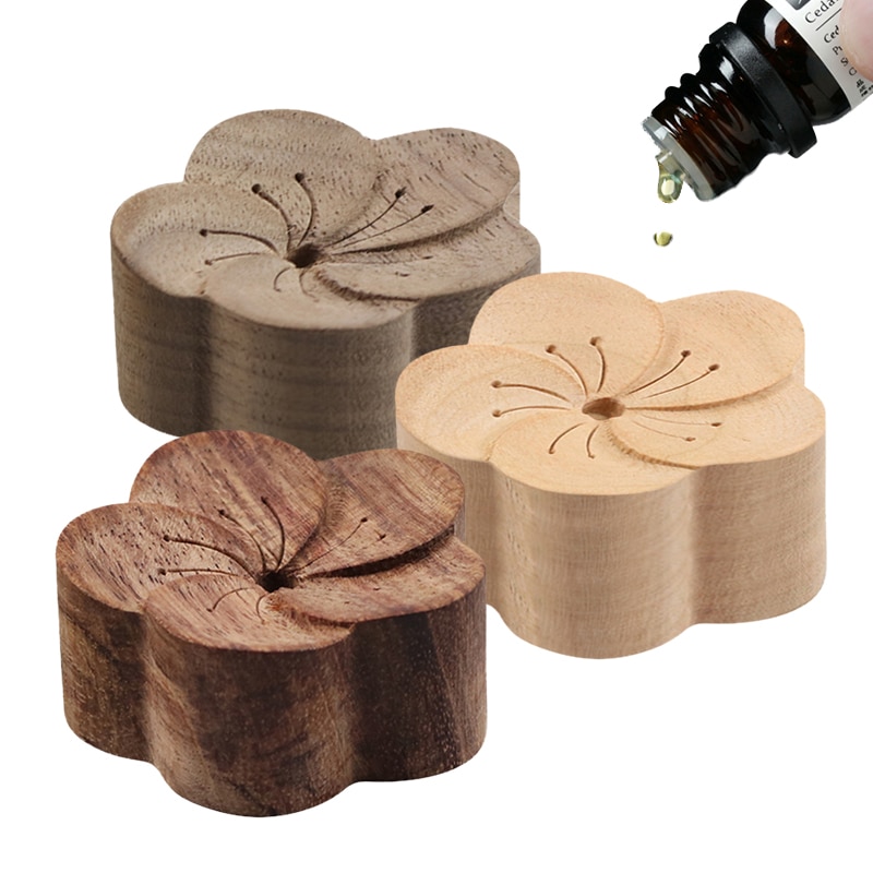 Essential Oil Diffused Wood Aromatherapy Diffuser For Essential Oils Car diffused Wood Refreshing Sleep Aid Home Decor