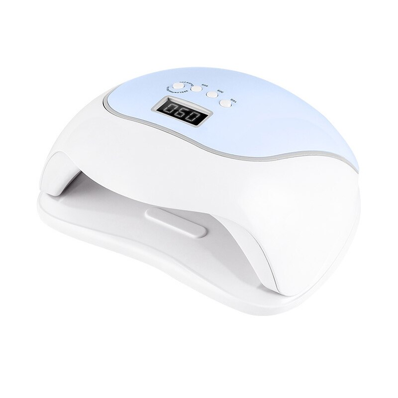 120W Nagel Trockner LED UV Lampe Für Trocknen NäGel 4 Timer 36 Lichter Gel Härtung Polnischen Manikübetreffend Automatische Sensor Nagel Kunst Maschine: Blau / uns