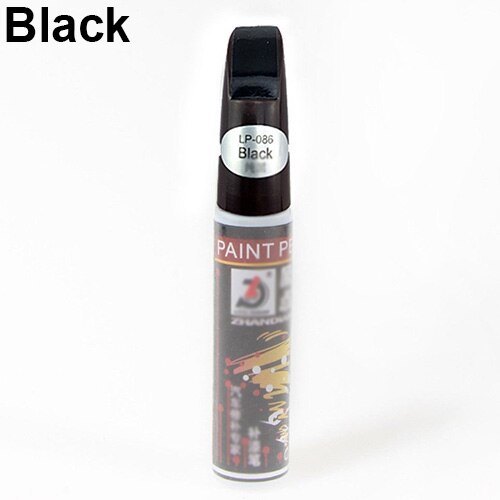 Universal Car Color Paint Repair Scratch Remover Colorful Paint Pen Touch Up Remover Applicator Tools Automobiles Paint Care: Black