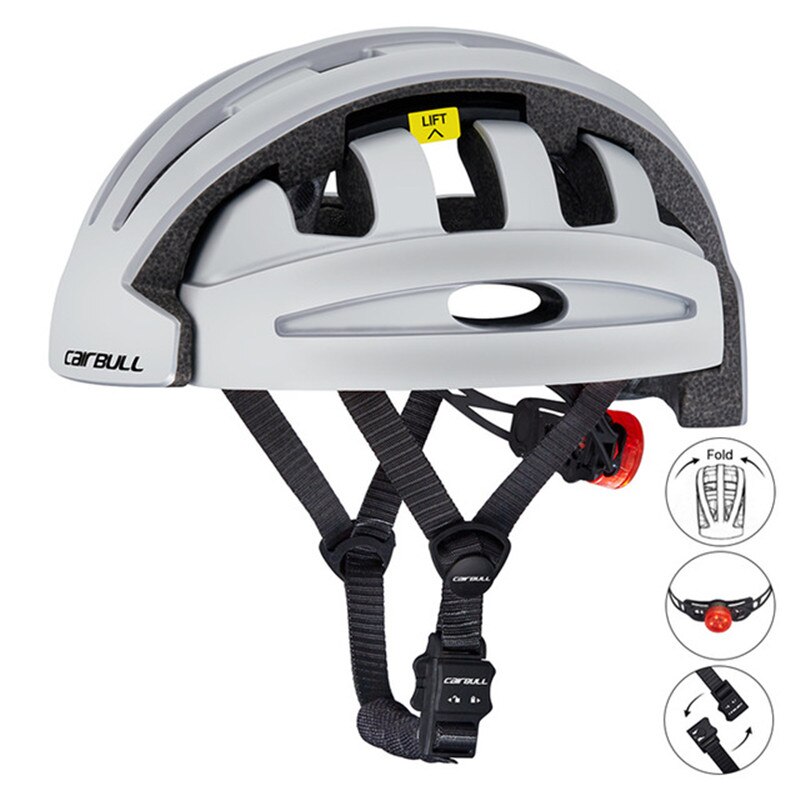 Opvouwbare Fietshelm Lichtgewicht Draagbare Veiligheid Fietshelmen City Bike Sport Fiets Helm Casco Ciclismo