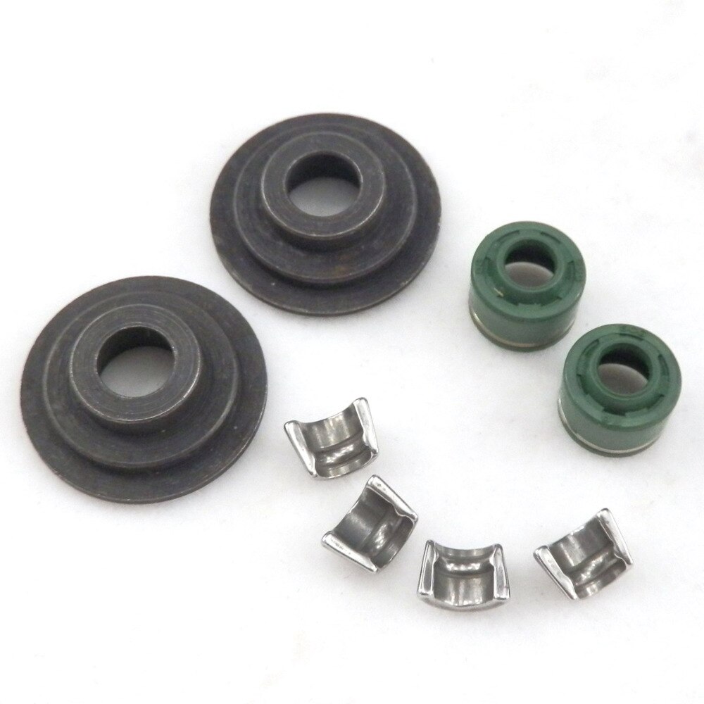 Motorcycle Valve Set With Springs Seal for Chinese Scooter 125cc engines CG125 copy 156FM1 Moped ATV Part