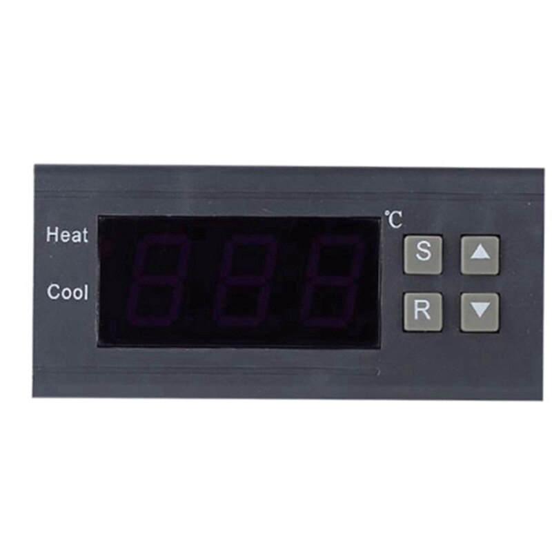 Digitale Temperatur Controller -99-400 Grad PT100 M8 Sonde Thermoelement Sensor Embedded Thermostat 220V Schalter