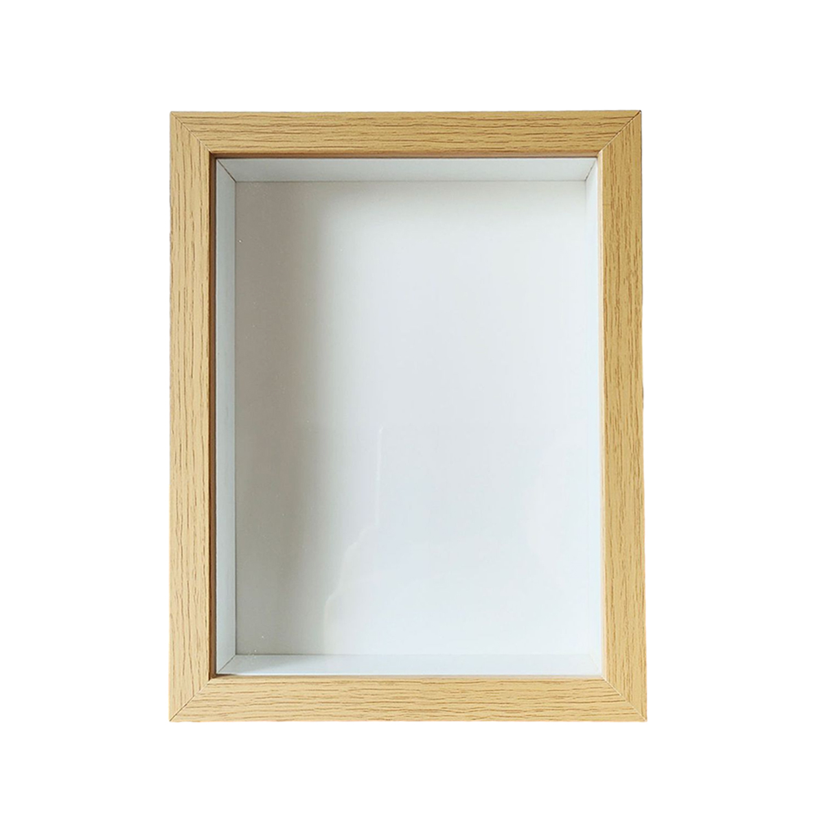 Shadow Box Frame 3D Picture Frame Display Case Deeper with Transparent Glass for Photos Crafts Souvenir: Default Title