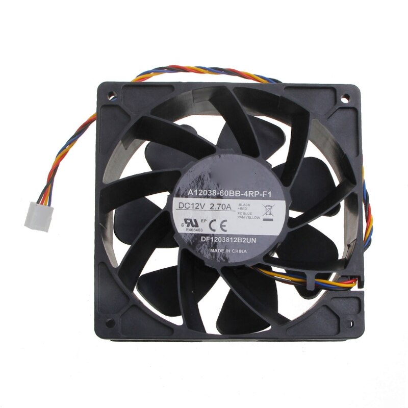 Pc Fan 120Mm 12V Voor A12038 ~ 60BB ~ 4RP ~ F1 2.7A Koelventilator 4Pin pwm Voor Cpu Server