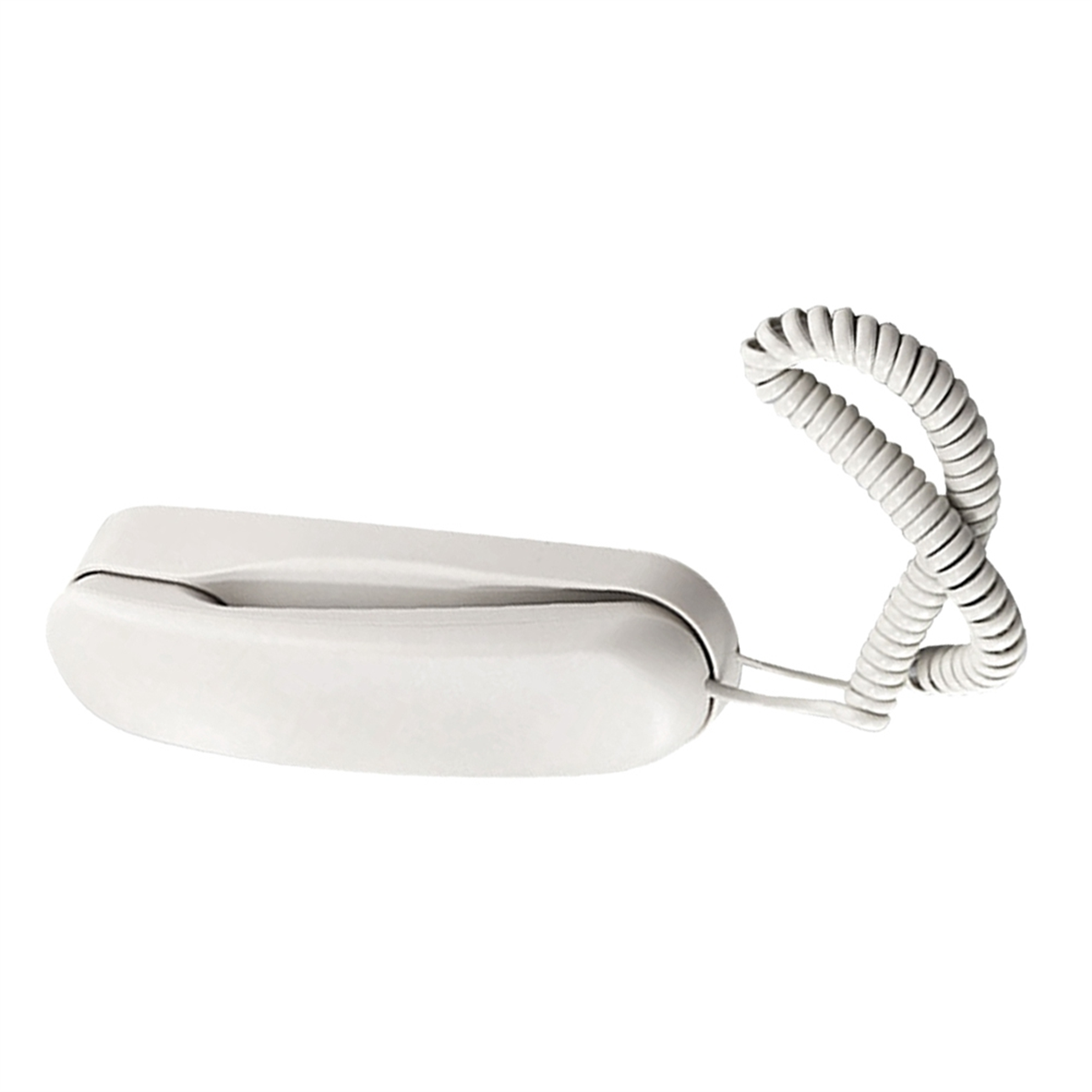 Teléfono de pared con cable, teléfono pequeño de Hotel, adecuado para el hogar/baño/escuela/oficina, teléfono de pared fijo, blanco