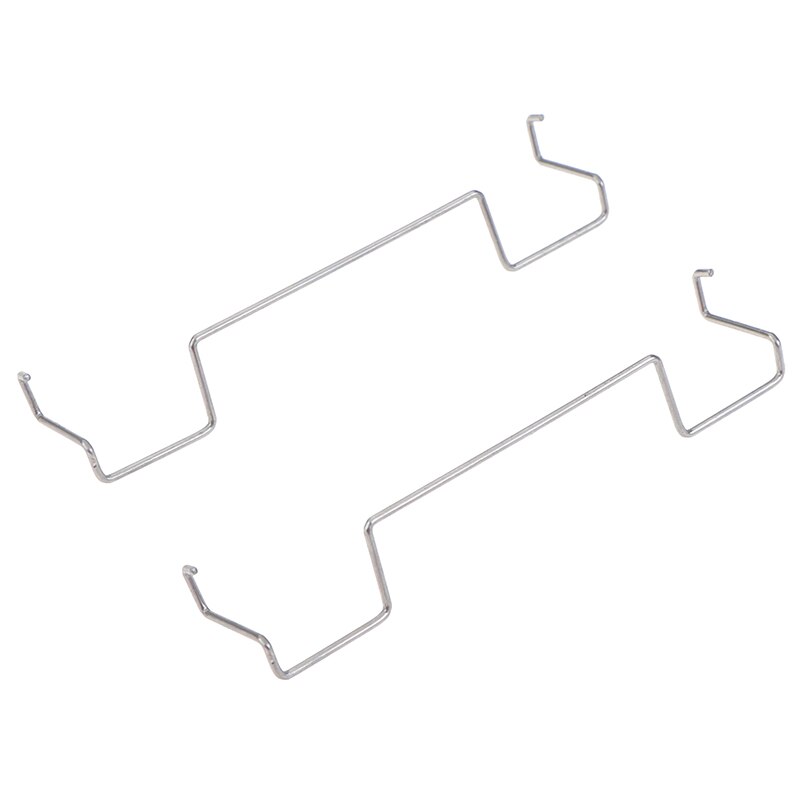 1Pair 8cm Computer CPU Radiator Fan Buckle Steel Wire Fastener Accessories