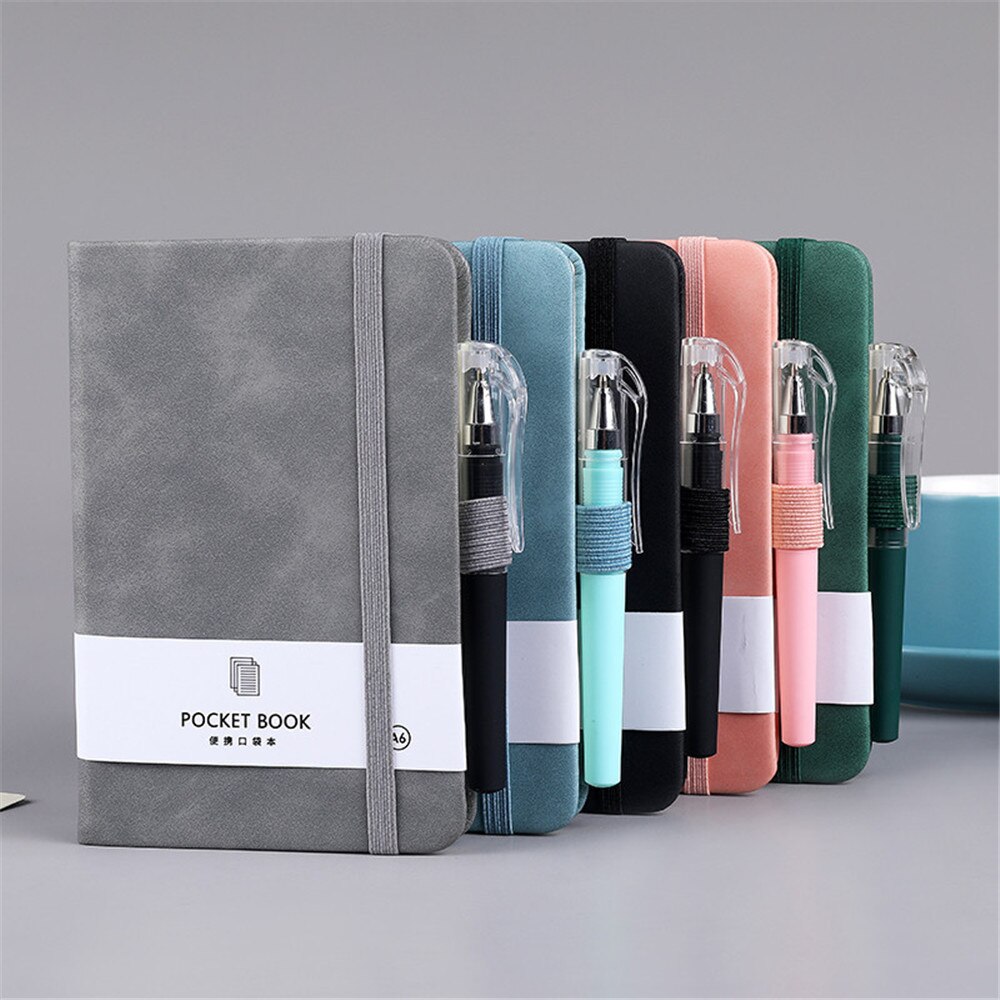 A6/A7 Simple Pocket Notebook Mini Notepad Portable Diary Book Agenda Planner Time Management Stationery Office School Supplies