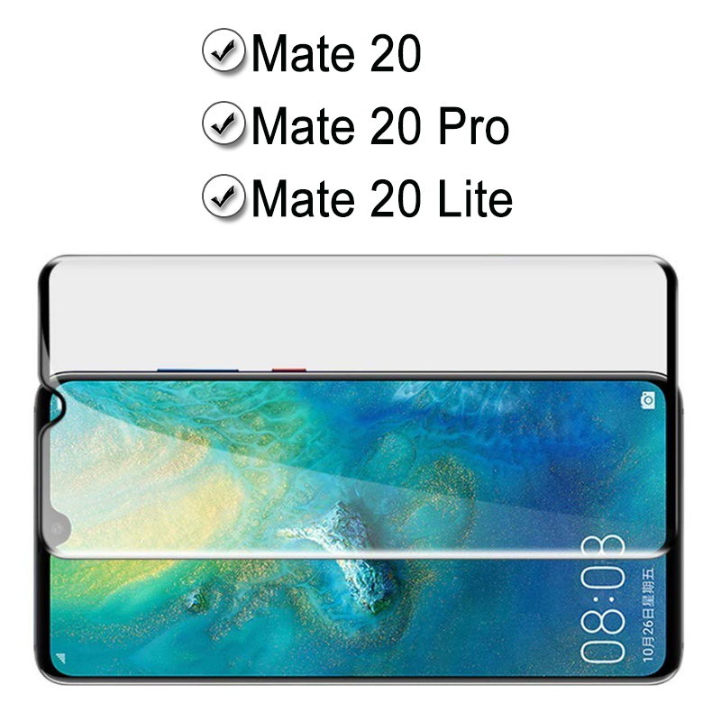 Mate 20 Pro Protective Glass for Huawei Mate20 20Pro Screen Protector Tempered Glas Mate20pro Lite Light 20lite 3D Curved Film