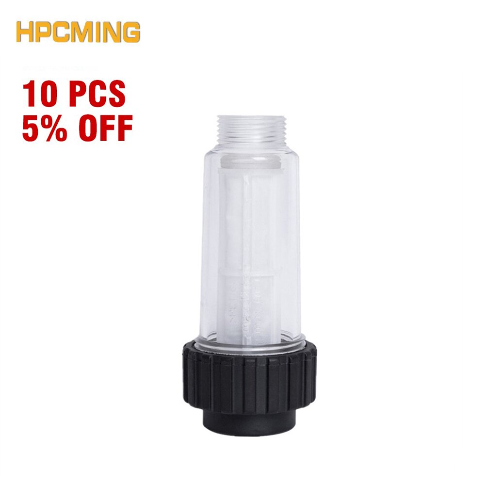 10pcs Plastic Inlet Water Filter G 3/4" Compatible With All Karcher K2 - K7 Series Pressure Washers (cw118-10pcs)