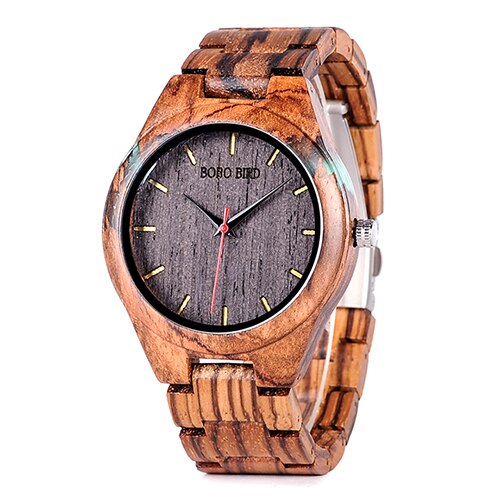 BOBO-montre-bracelet en bois pour hommes, spécial, fait à la main, coffret en bois, OEM directe: WN-Q05-2