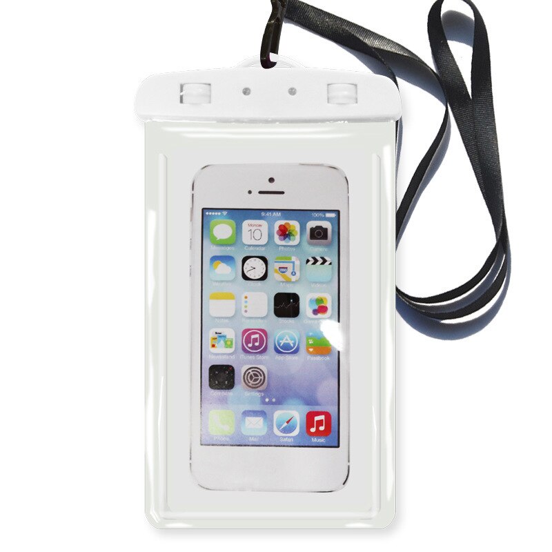 Sbart Sacchetto Del Cellulare Impermeabile di Immersione Subacquea della Cassa Del Telefono di Tocco Dello Schermo di Smartphone Universale Nuoto cavezza di trasporto libero a prova di Polvere Sacchetto di Mele