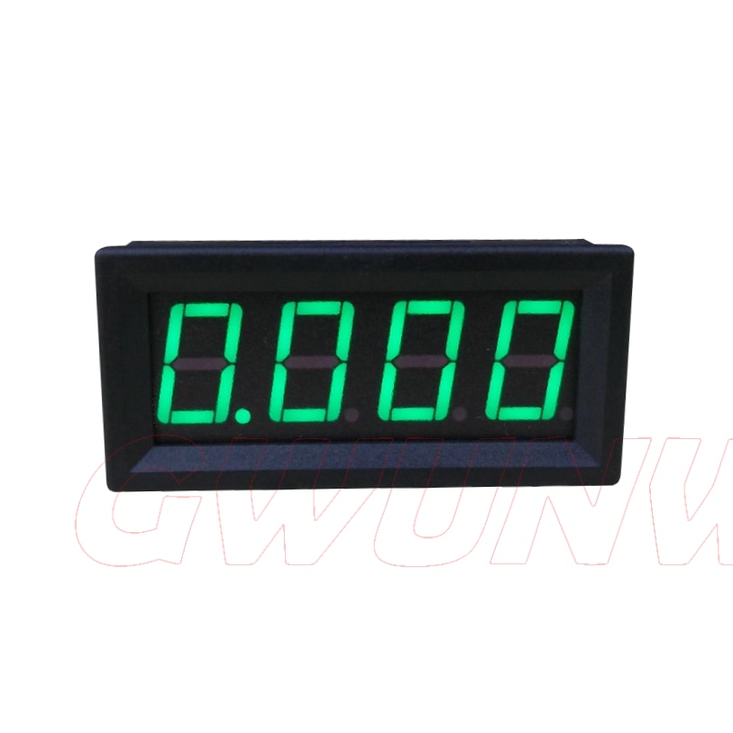 GWUNW BY456A 0-2.000A(2A) 4 bit digit ammeter Current Panel Meter 0.56 inch LED