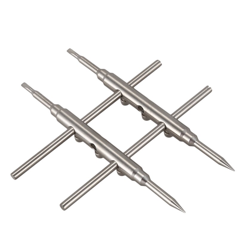 Curved Tips DSLR Camera Lens Spanner Wrench Repairing Opening Tool Stainless Steel for Most DSLR Cameras