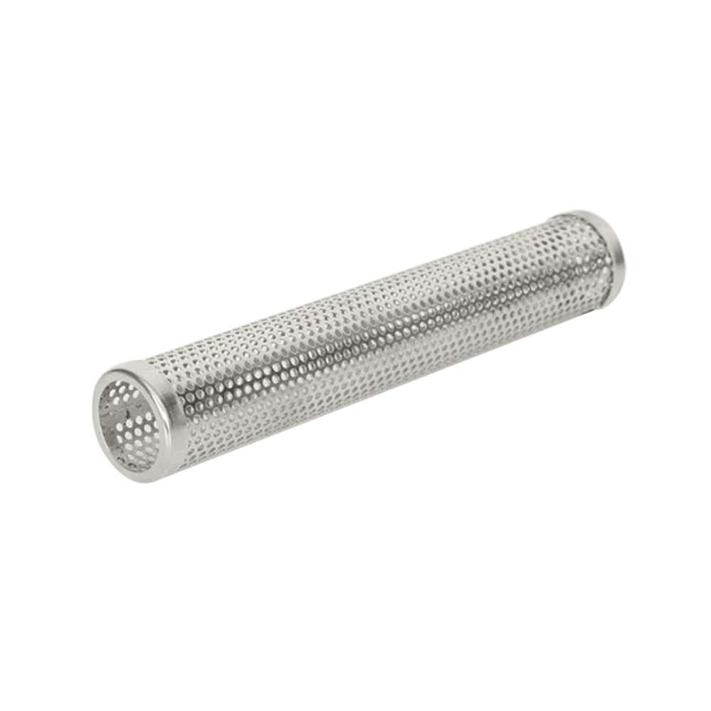 6inch Stainless Steel Pellet Smoker Tube Mesh Pipe Kitchen Outdoor Cooking BBQ Tools Accessories Round Smoke Generator Smoker