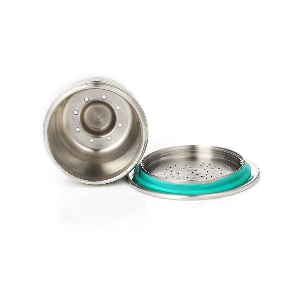 Nachfüllbar Nespresso Kaffee Kapseln Manipulationen einstellen wiederverwendbar Edelstahl Espresso Schote Filter Wiederaufladbare Nespresso Kaffee Werkzeug