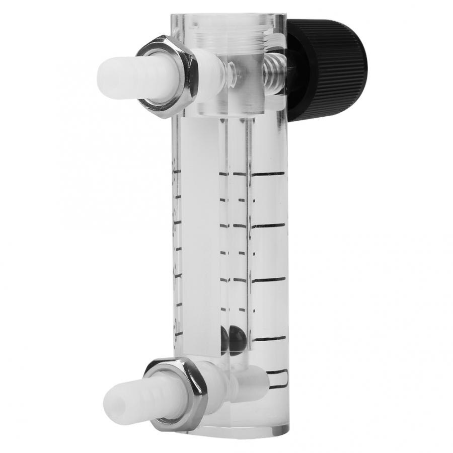 0-3LPM Gas Durchflussmesser, flow Meter Mit Regelventil Für Sauerstoff/Luft/Gas-Anschluss 8mm Schlauch Barb Fluss Sensoren