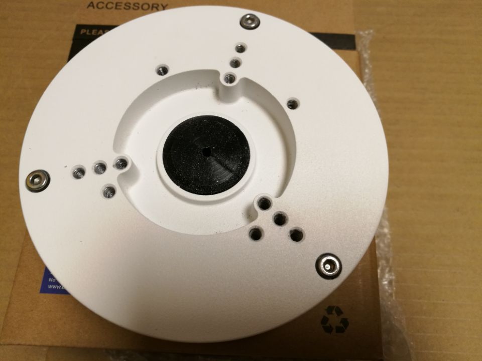 Dahua PFA130-E Junction Box for ipc-hdw4631c-a IP66 Water-proof Neat &amp; Integrated Aluminum bracket