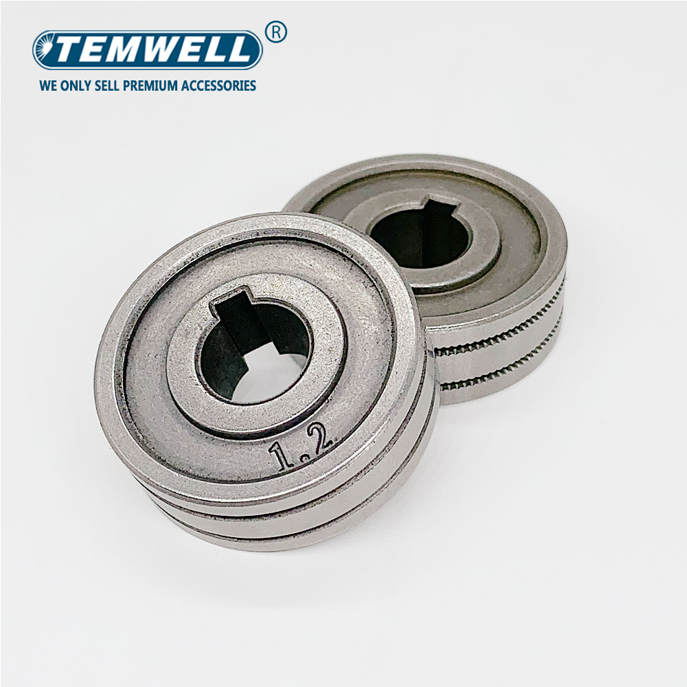 Rullo alimentatore per saldatura MIG / mag V U Scanalatura zigrinata 0,6 mm 0,8 mm 1,0 mm 1,2 mm 1,4 mm Dimensioni 30x10x10 mm RS-775S SSJ-29 Rullo alimentatore per Stee