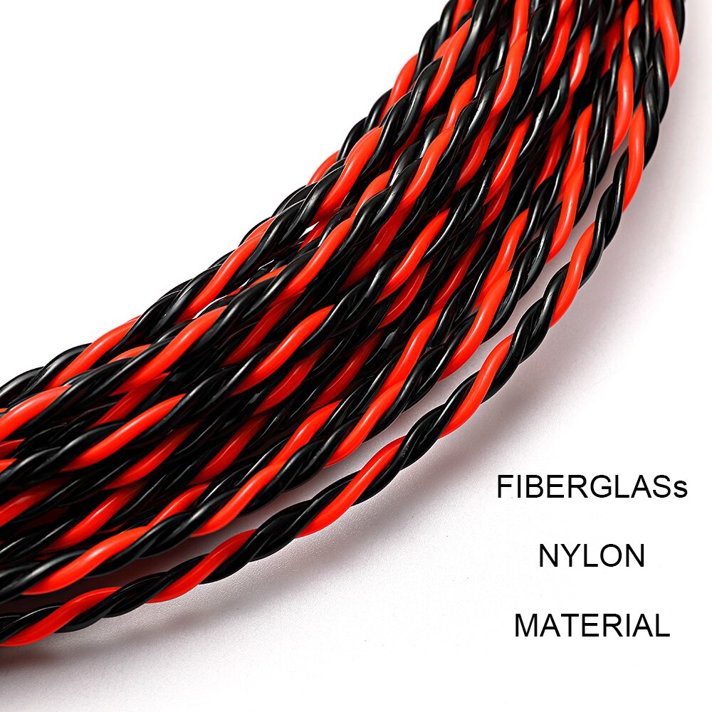 5 Mm 5 M To 30 M Cable Puller Guide Device Glass Fiber Nylon Cable Push Puller Tape Threading Aid