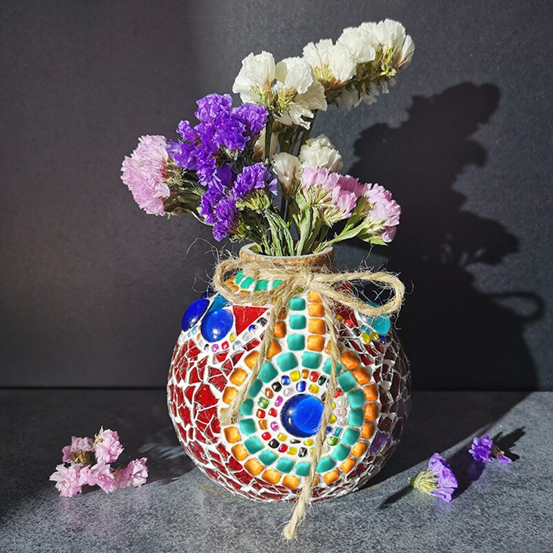 Mosaic Tiles Mini Crystal Mosaic Glass Tile for Crafts, Mosaic Pieces DIY Picture Frames Handmade Jewelry Art Decoration