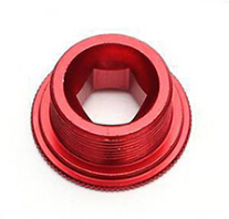 Anodisé vtt vélo de route manivelle bras BB axe vis bras fixation boulon vélo vélo roue à chaîne vis pour Shimano 20mm: Red