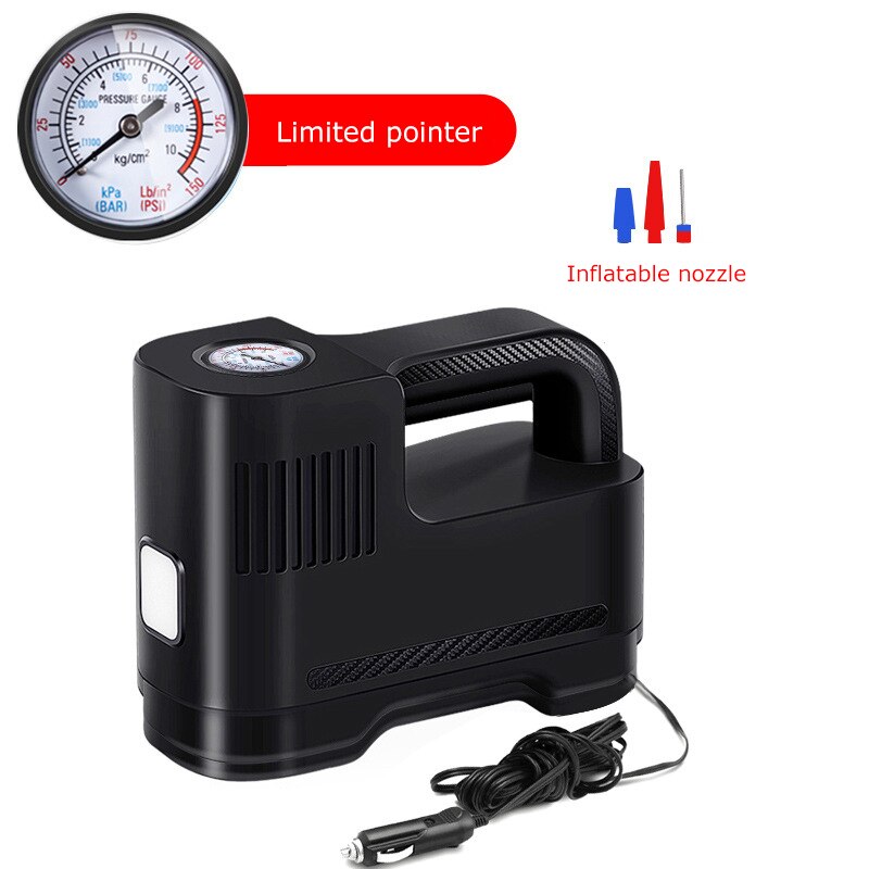 150 PSI Auto Luft Kompressor DC 12V Digitale Reifen Inflator Luftpumpe Tragbare Auto Luftpumpe für Auto Motorrad LED Licht Reifen Pumpe: WHITE