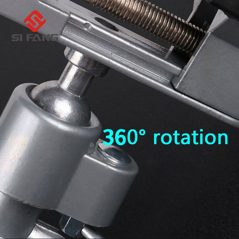 360 Degree Universal Table Bench Vise for Electric Drill Stent Bench Screw Clamp Grinder Holder