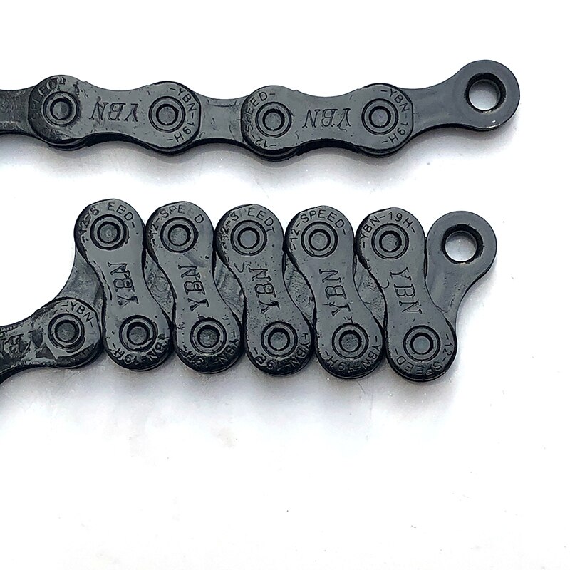 YBN Bicycle 12 Speed Chain 126L Black diamond MTB Mountain Road Bike Chains For Sram Shimano Campanolo System