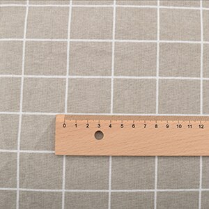 Trykt bomuldshørstof til patchwork quiltning syning gør-det-selv sofa borddug møbelbetræk tissue gardinpose pudestof: D 1 stk 50 x 150
