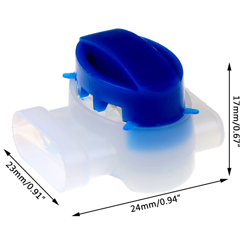 10pcs/lot 3-Way Electrical IDC 314 Wire Connectors For Garden Automower Robotic Lawn Mower Connectors Garden Accessories